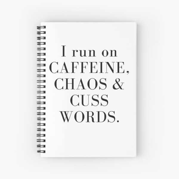 Item preview, i run on coffee chaos and cuss words designed and sold by belladesign7.