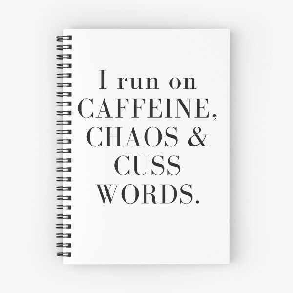 Item preview, i run on coffee chaos and cuss words designed and sold by belladesign7.