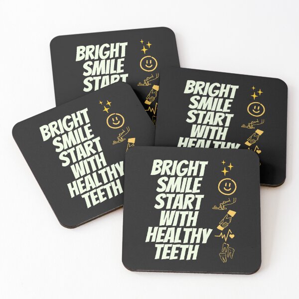 Item preview, A Bright Smile Starts with Healthy Teeth designed and sold by Golden-flower22.