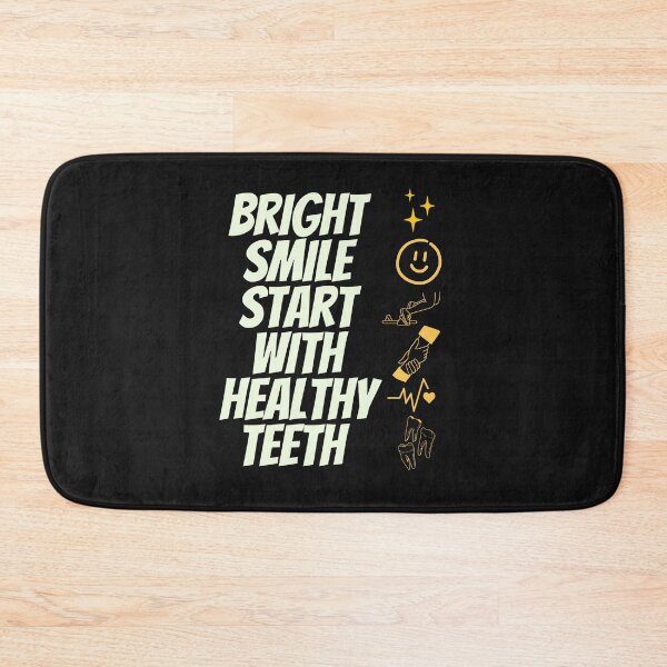 Item preview, A Bright Smile Starts with Healthy Teeth designed and sold by Golden-flower22.