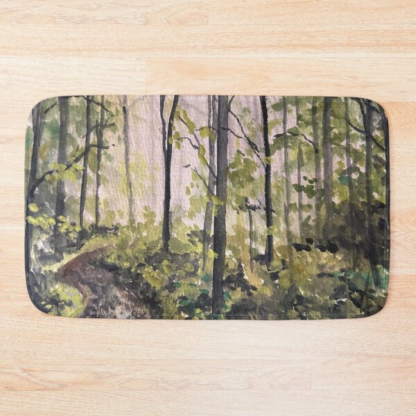 Item preview, Rainy Trail In The Woods designed and sold by TheArtCave.