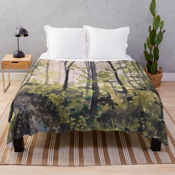 Item preview, Rainy Trail In The Woods designed and sold by TheArtCave.