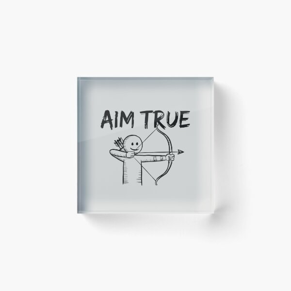 Item preview, Aim True designed and sold by SignumShop.