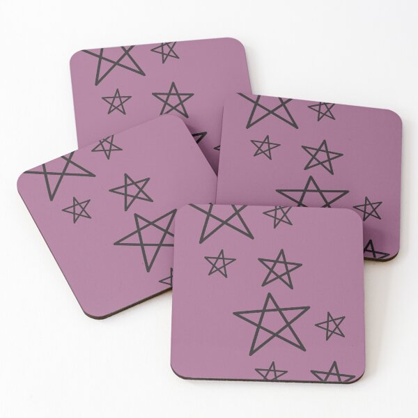 Item preview, Cute purple stars designed and sold by SplashofHue4u.