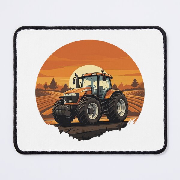 Item preview, Farm field with tractor designed and sold by GraphiQTees.
