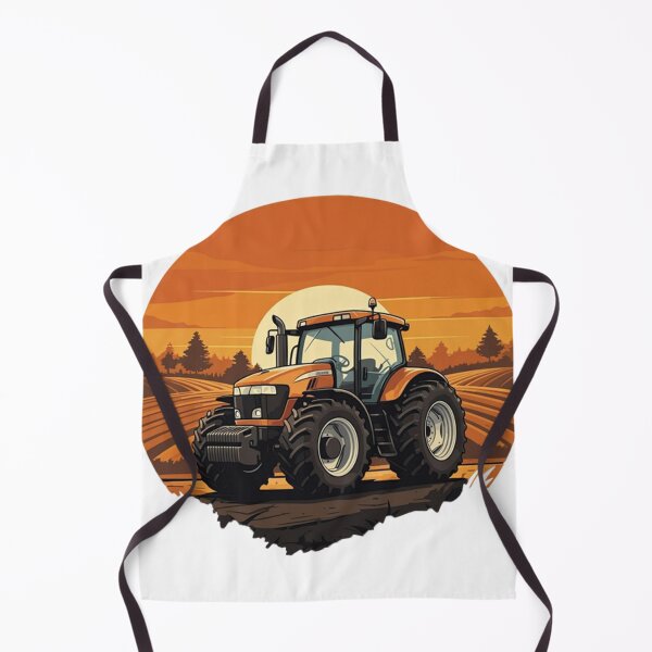 Artikelvorschau, Bauernhof, feld, mit, traktor entworfen und verkauft von GraphiQTees.