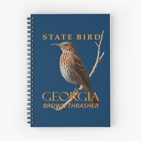 Item preview, Georgia Territory Bird The Brown Thrasher designed and sold by taiche.