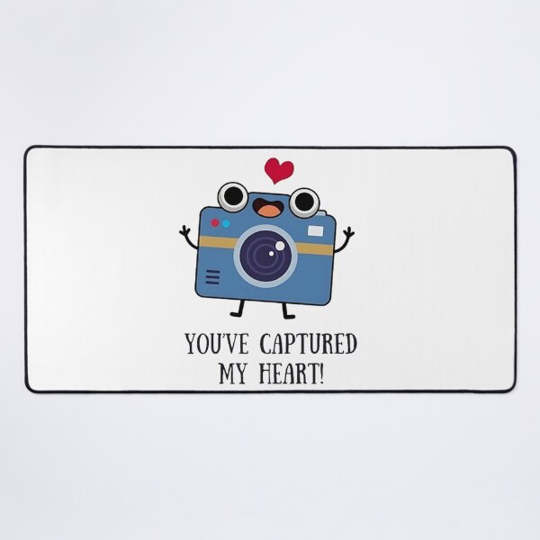 Item preview, You've Captured My Heart Camera Cartoon designed and sold by Vicky021.