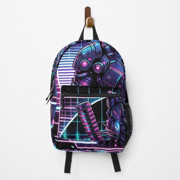 Item preview, Cyberpunk Armor Cat - High-Tech Samurai Warrior designed and sold by PrintFuel.