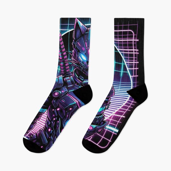 Item preview, Cyberpunk Armor Cat - High-Tech Samurai Warrior designed and sold by PrintFuel.