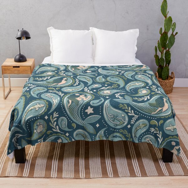 Item preview, Paisley Mermaids designed and sold by appleyards.