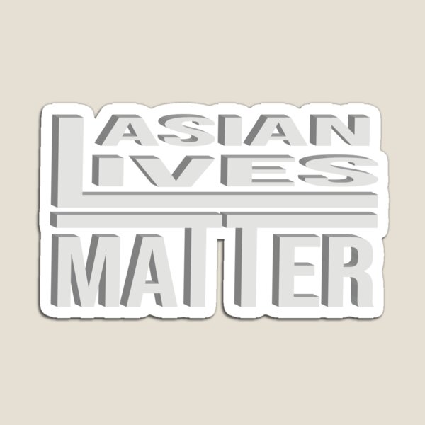 Item preview, 3D Asian Lives Matter – Bold Justice Advocacy designed and sold by Zakrytos ★★★★★.