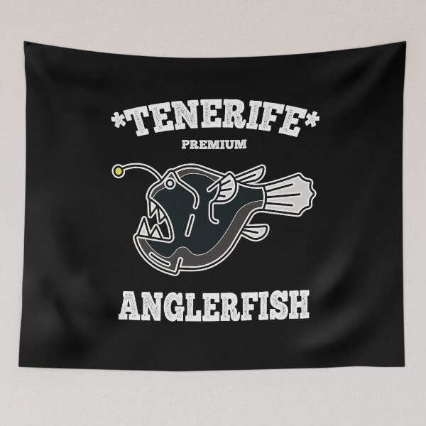Item preview, Tenerife Premium Anglerfish Deep Sea designed and sold by MooonTees.