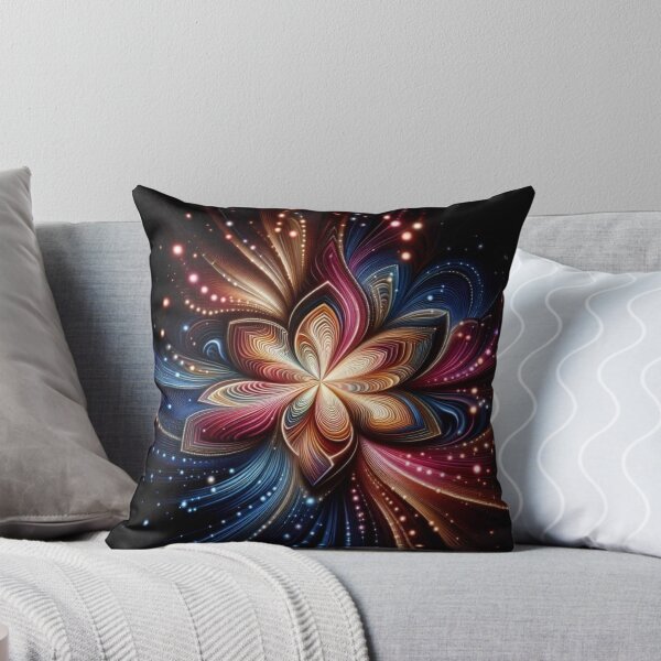 Item preview, Abstract Colorful Flower Victor Vasarely Style Great Design designed and sold by Creat-Des.