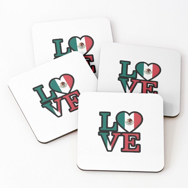 Item preview, Mexican Flag Love designed and sold by macadolie.