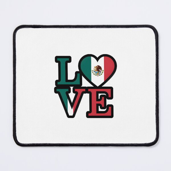 Item preview, Mexican Flag Love designed and sold by macadolie.
