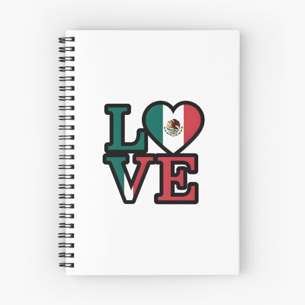 Item preview, Mexican Flag Love designed and sold by macadolie.