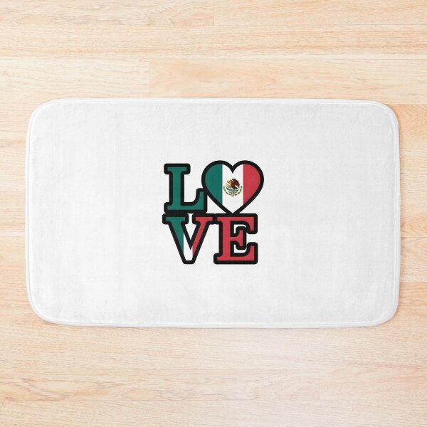 Item preview, Mexican Flag Love designed and sold by macadolie.