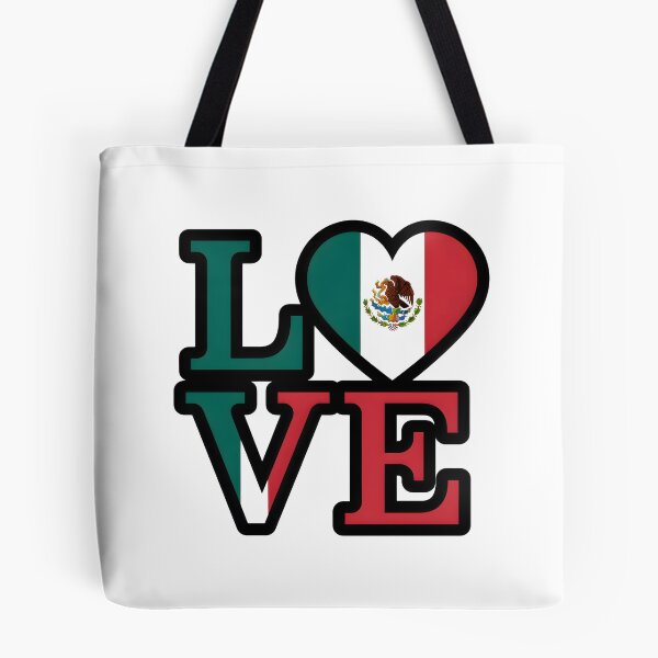 Item preview, Mexican Flag Love designed and sold by macadolie.