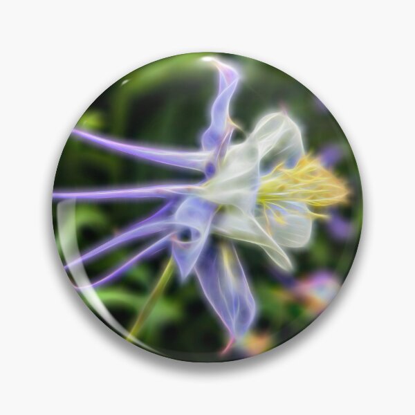 Artikelvorschau, Fractalius Bearbeiten einer Akeleiblüte entworfen und verkauft von David Patterson.