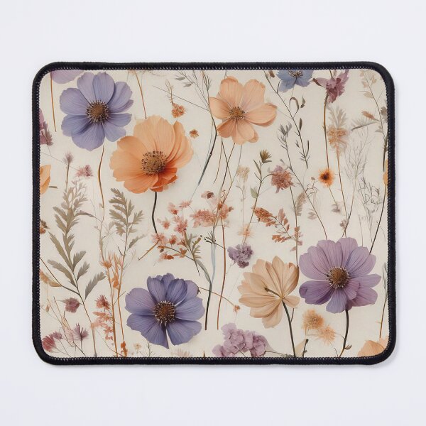 Item preview, Delicate pressed flowers in pastel tones designed and sold by Designbes.