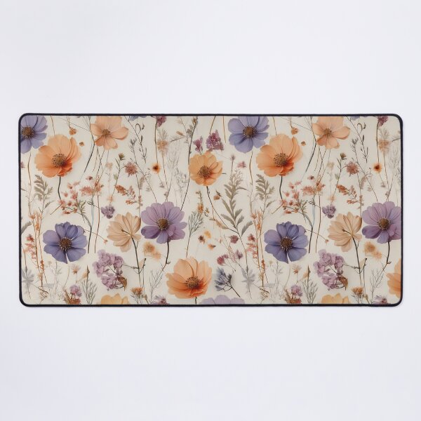Item preview, Delicate pressed flowers in pastel tones designed and sold by Designbes.