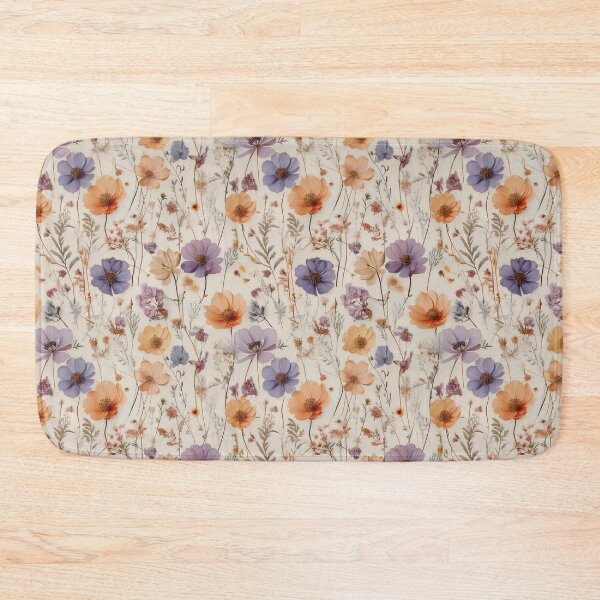 Item preview, Delicate pressed flowers in pastel tones designed and sold by Designbes.