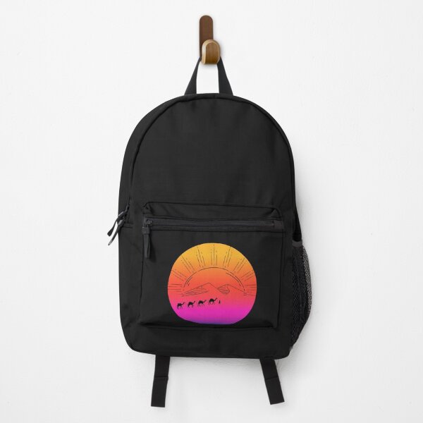 Artikelvorschau, Kamele in der Wüste bei Sonnenuntergang entworfen und verkauft von DesignDruk25.