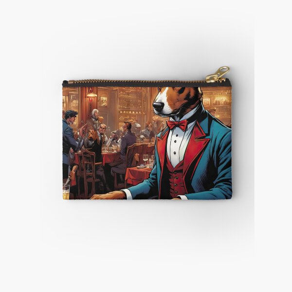 Item preview, Puppy as an exuberant waiter in a Parisian restaurant designed and sold by Colin Bentham.