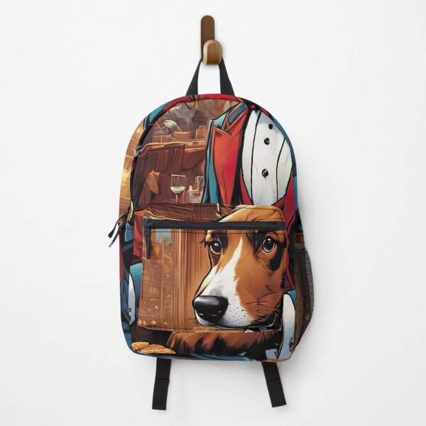 Item preview, Puppy as an exuberant waiter in a Parisian restaurant designed and sold by Colin Bentham.