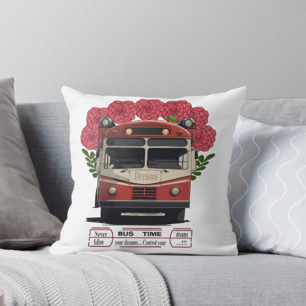 Aperçu de l'œuvre Le bus et les fleurs contrôlent les rêves créée et vendue par CSCool.