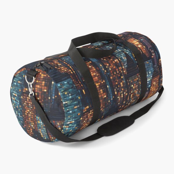Item preview, Cityscape at Night Mosaic  designed and sold by Glam-OOTD.