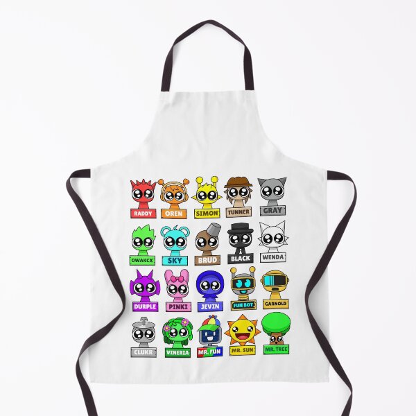 Item preview, All Sprunkies Cute Characters designed and sold by Gamify Store.