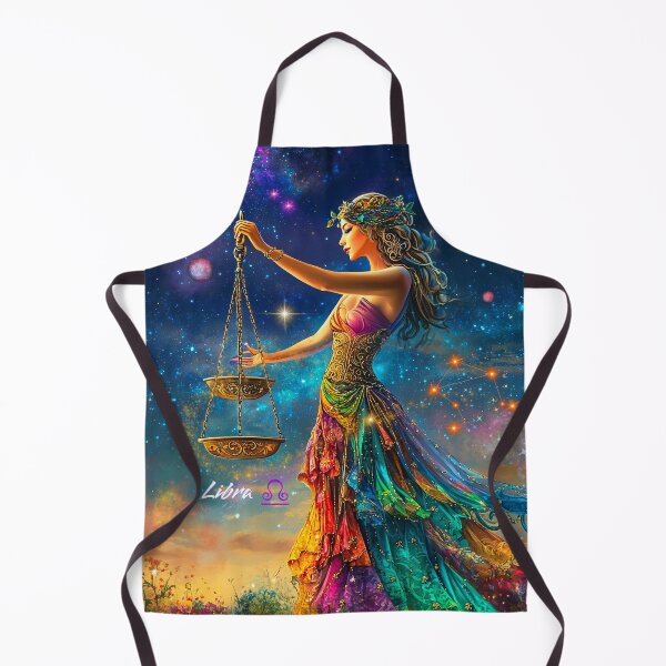 Item preview, Libra -Zodiac Sign, Astrology, Star Sign, Fantasy Art, Sun, Moon Rising 2025, OOAK designed and sold by StoneofWisdom.