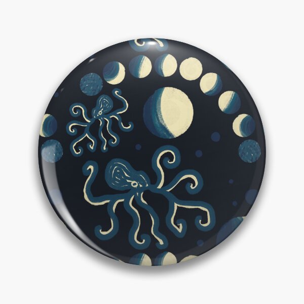 Item preview, Lunar Octopus designed and sold by thelittleforest.