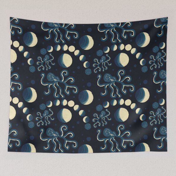 Item preview, Lunar Octopus designed and sold by thelittleforest.