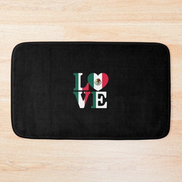 Item preview, Mexico Flag Love designed and sold by macadolie.