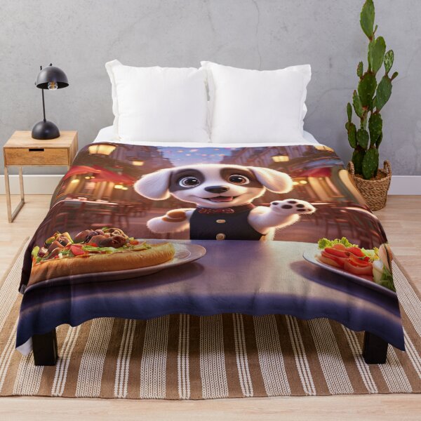 Item preview, Puppy as an exuberant waiter in a Parisian restaurant designed and sold by Colin Bentham.