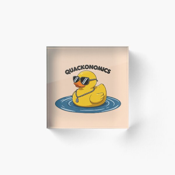 Item preview, Quackonomics Rubber Duck designed and sold by Esc4n0r.
