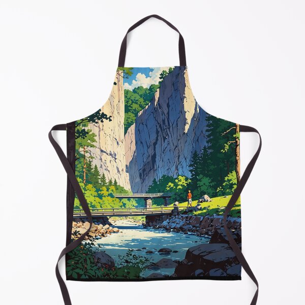 Item preview, Cuyahoga National Park USA Retro Anime Japanese 80s Vintage Travel designed and sold by Retro-Anime9.