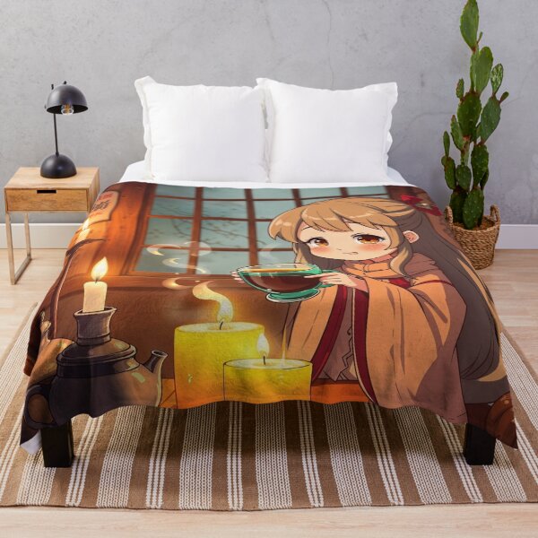 Item preview, Cozy Autumn Tea – Warm Candlelight Aesthetic designed and sold by buglevel.