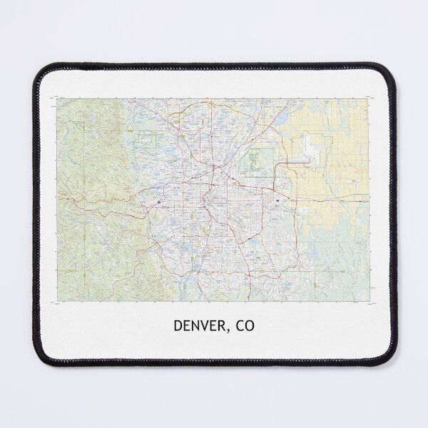 Item preview, DENVER, CO 100K Topographical Map Clean designed and sold by PGHPhotoCo.