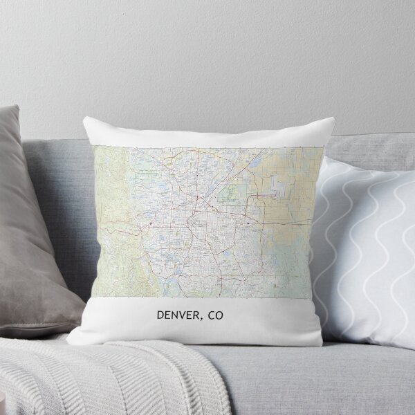 Item preview, DENVER, CO 100K Topographical Map Clean designed and sold by PGHPhotoCo.