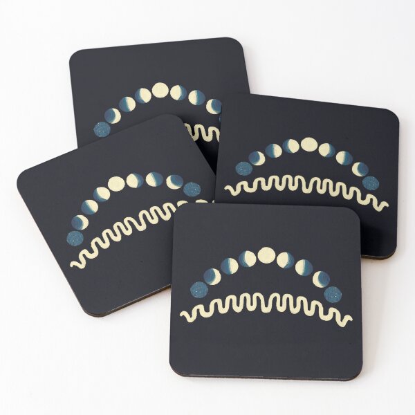Item preview, The Moon and the Tides designed and sold by thelittleforest.