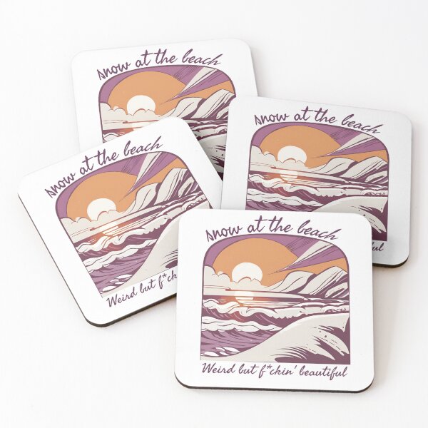 Item preview, Snow at the Beach designed and sold by @ AlexInk.