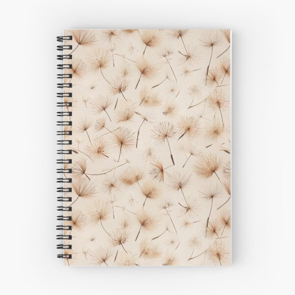 Item preview, floating dandelion seeds pattern designed and sold by Designbes.