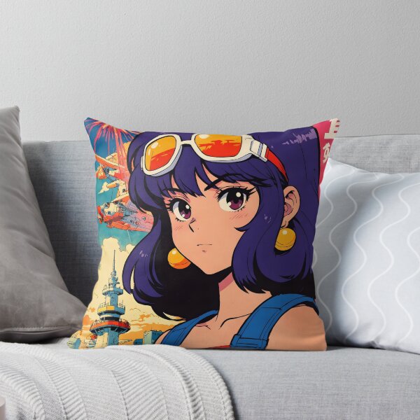 Item preview, Malabo Retro Anime Girl 80s Vintage Travel designed and sold by Retro-Anime9.