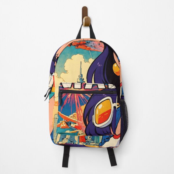 Item preview, Malabo Retro Anime Girl 80s Vintage Travel designed and sold by Retro-Anime9.