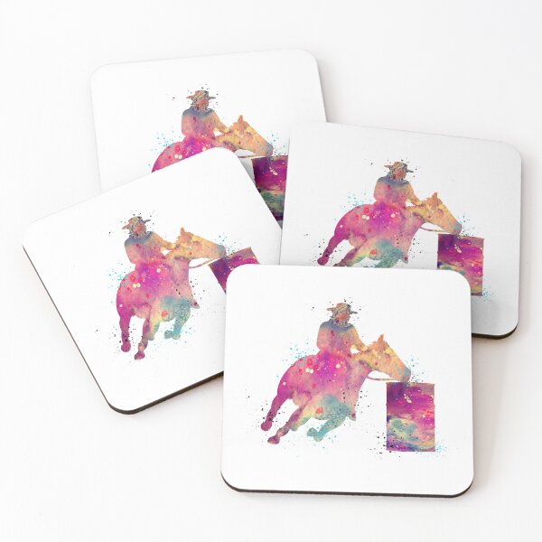 Item preview, Boy Barrel Racer Cowboy Watercolor Rodeo Gift designed and sold by LotusGifts.