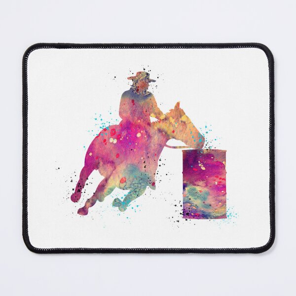 Item preview, Boy Barrel Racer Cowboy Watercolor Rodeo Gift designed and sold by LotusGifts.